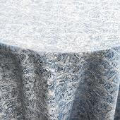 Le Krisel Tablecloth by Eastern Mills - Cerulean - Many Size Options