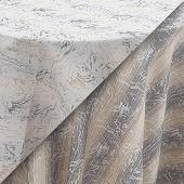 Minerals Tablecloth by Eastern Mills - Ivory Sandstone Pattern - Many Size Options