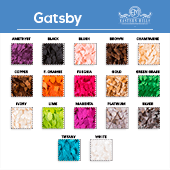 Gatsby - 100% Polyester - By The Yard - 53" Width