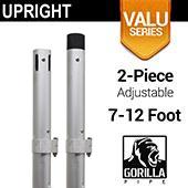 Valu Series - 7-12ft Adjustable Slip-Fit 1.5" Upright