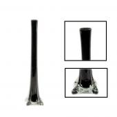 Decostar™ Glass Eiffel Tower Vase 16" - 24 Pieces - Black