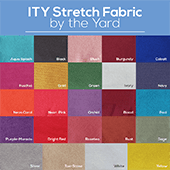 ITY Stretch Fabric by the Yard - 60" Wide