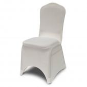 210 GSM Better Quality/Best Value Spandex (Lycra) Banquet & Wedding Chair Cover By Eastern Mills - Ivory