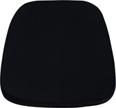 2" Soft Black Fabric Cushion for Resin Chiavari EnvyChair™