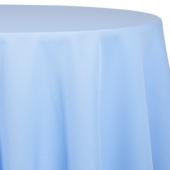 Lt.Blue - Polyester "Tropical " Tablecloth - Many Size Options