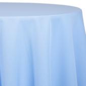 Lt.Blue - Polyester "Tropical " Tablecloth - Many Size Options