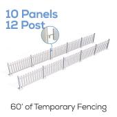 ModPicket Panel Fencing  Kit - 22 Total Pieces