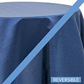 Marine - Royal Slub Designer Tablecloth - Many Size Options
