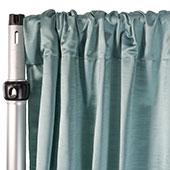 Royal Slub Drape Panel - 100% Polyester - Newport
