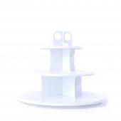 Decostar™ Single Plastic Treat Stand - White
