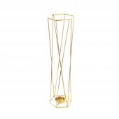 Metal Floral and Centerpiece Riser - 7½" x 28" - Gold