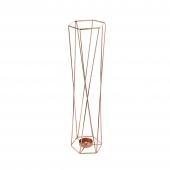 Metal Floral and Centerpiece Riser - 7½" x 28" - Rose Gold