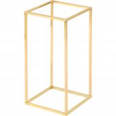 Metal Floral Box Stands -  8¼" x 16" - Gold