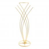 Decostar™ Modern Fan Floral Stand 42" - Gold