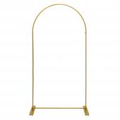 Metal Arch Backdrop Stand - Gold - 36" x 16" x 72"