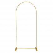 Metal Arch Backdrop Stand - Gold - 36" x 16" x 90"