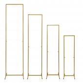 Decostar™ Metal Floral Display Stand 4pc/set - Gold