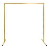 Metal Adjustable Backdrop Stand 10ft x 10ft - Gold