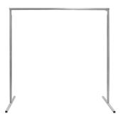 Metal Adjustable Backdrop Stand 10ft x 10ft - Silver
