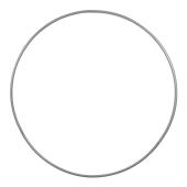 Decostar™ Metal Wreath Ring 42" - Silver