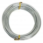 3.0mm (9 Gauge) Aluminum Wire 10 Yds/Roll - Silver