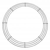4-Ring Wire Wreath Form 12"