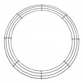 4-Ring Wire Wreath Form 16"