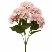 Light Pink Artificial Hydrangea Bouquet 22½"