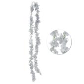 Artificial Hydrangea Flower Garland - Silver