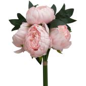 Decostar™ Artificial Peony Bouquet 10" - Pink