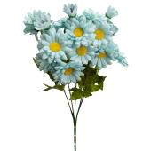 Artificial Daisy Bouquet 11" - Blue