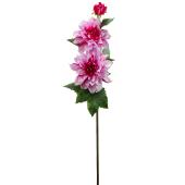 Decostar™ Premium Artificial Dahlia Branch 30" - Fuchsia