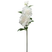 Decostar™ Premium Artificial Dahlia Branch 30" - White