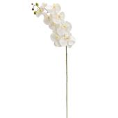 Phalaenopsis Faux Orchid Spray - White