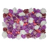 Artificial Mixed Rose Hydrangea Peony Flower Mat