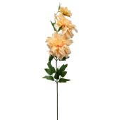 Artificial Dahlia Branch 30" - Champagne