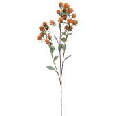 Faux Seeded Eucalyptus Branch 30" - Orange
