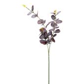 Decostar™ Faux Eucalyptus Branch 29" - Burgandy