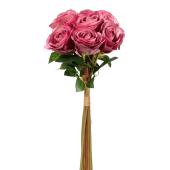 Decostar™ Artificial Rose Flower Bouquet - Mauve