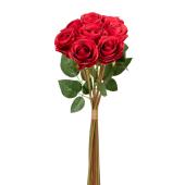 Decostar™ Artificial Rose Flower Bouquet - Red