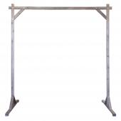 Economy Wooden Backdrop Stand 90" - Brown