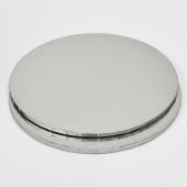 Foil Covered Cake Drum 22" 3pc/pack - Silver