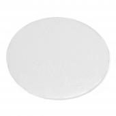 Foil Covered Cake Board 8" 5pc/pack - White
