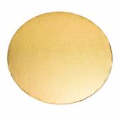 Foil Covered Cake Board 12" 5pc/pack - Gold