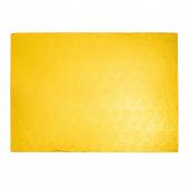 Foil Covered Cake Board Fullsheet 3pc/pack - Gold