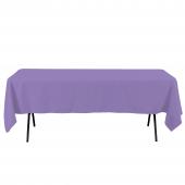 Economy Rectangle Polyester Table Cover 60" x 102" - Lavender