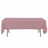 Economy Rectangle Polyester Table Cover 60" x 102" - Mauve