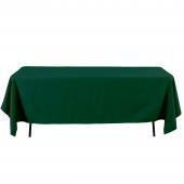 Economy Rectangle Polyester Table Cover 60" x 126" - Forest Green