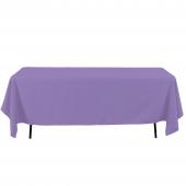 Economy Rectangle Polyester Table Cover 60" x 126" - Lavender