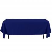 Economy Rectangle Polyester Table Cover 60" x 126" - Royal Blue
